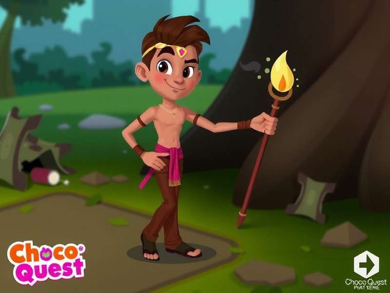 Chotu Character from Indian Choco Quest