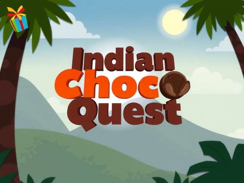 Indian Choco Quest Game Logo